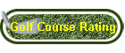 Golf Course Rating